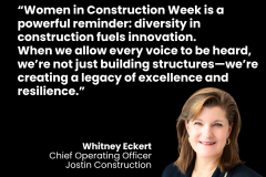 Women in Construction Week Posts 2025 - WiC Week: Whitney