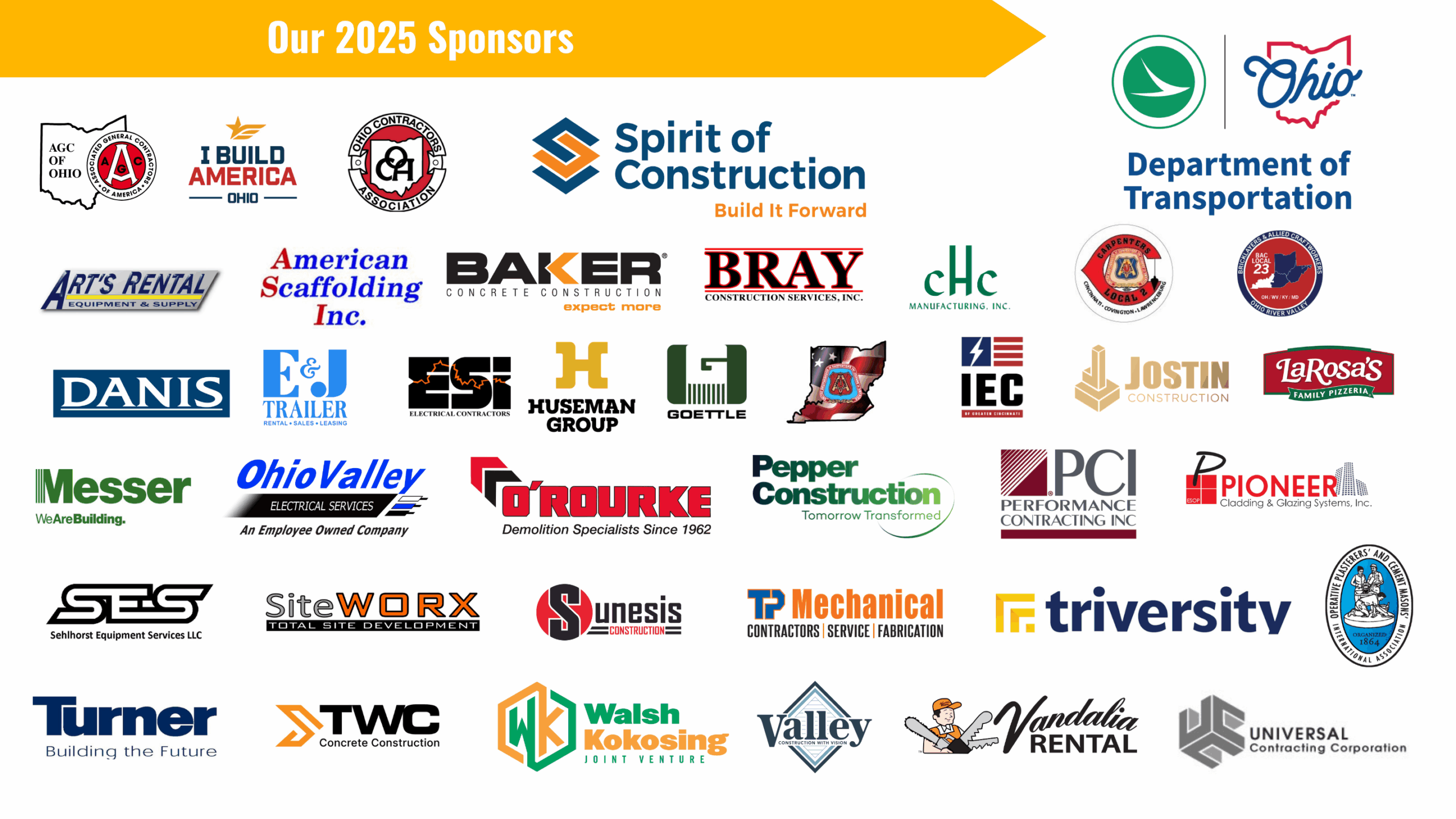 CCD 2025 Sponsors